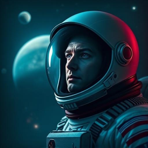 Exemplo do efeito Astronauta